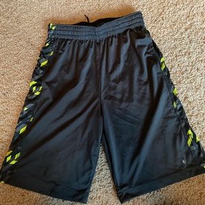 Boys gray basketball shorts
